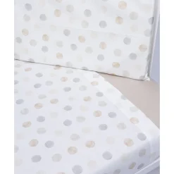 Juego de Cuna 3 Piezas con Diseño de Puntos