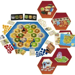 Juego de Mesa Catan Deluxe Edición Completa ㅤ