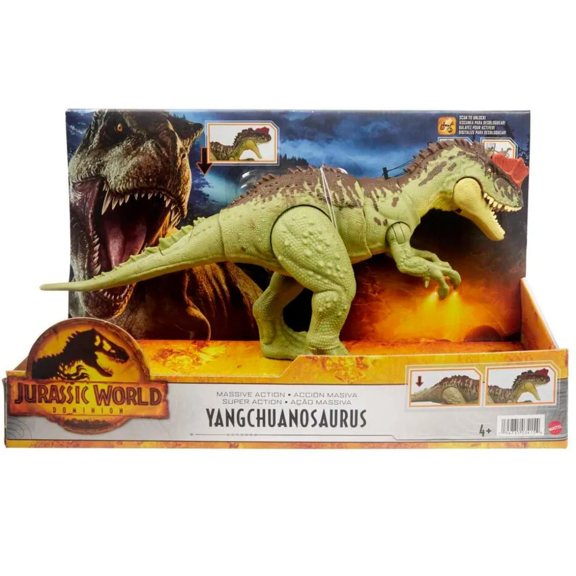 Jurassic World - Yangchuanosaurus - Dinosaurio Acción Colosal