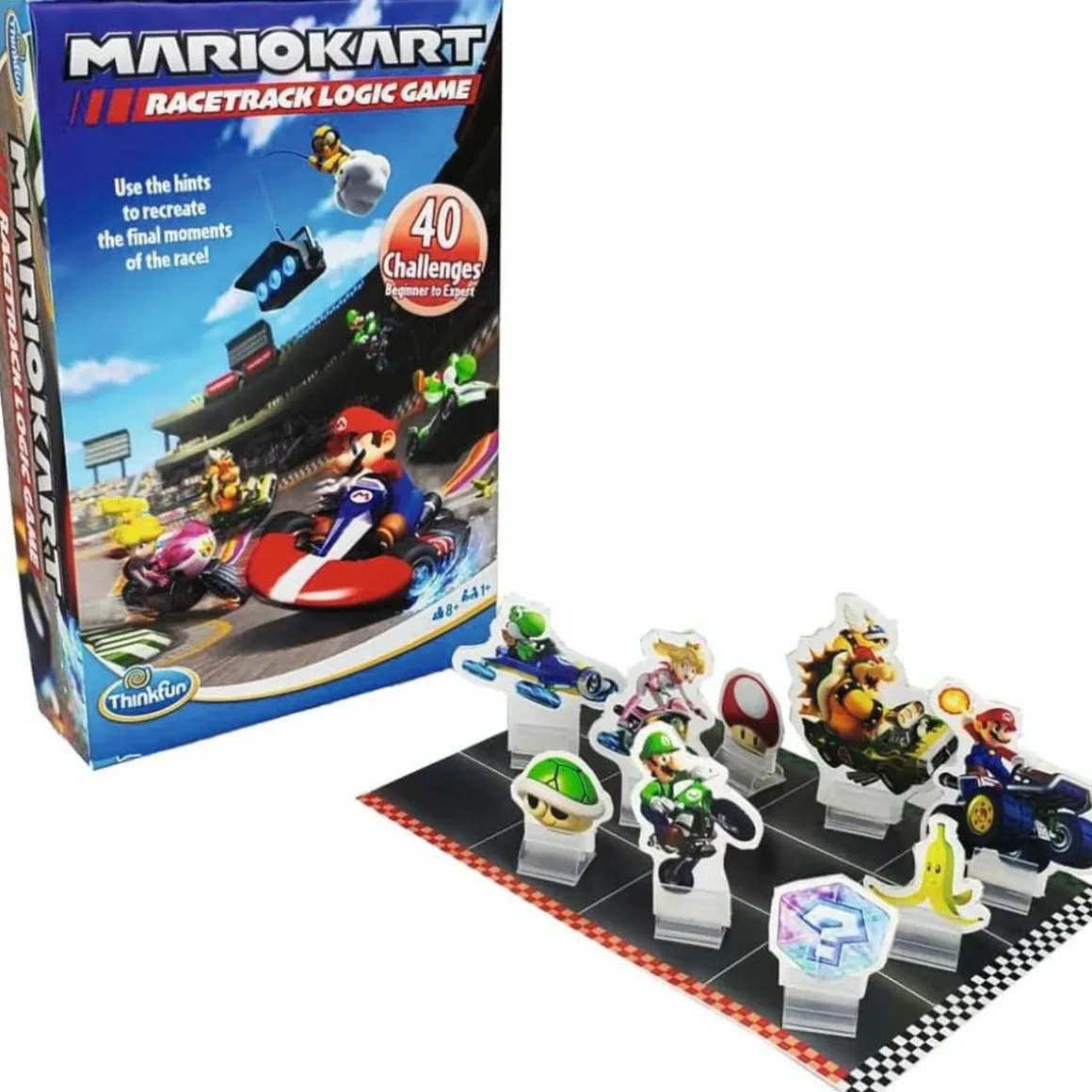 Kart de carrera, juego de lógica