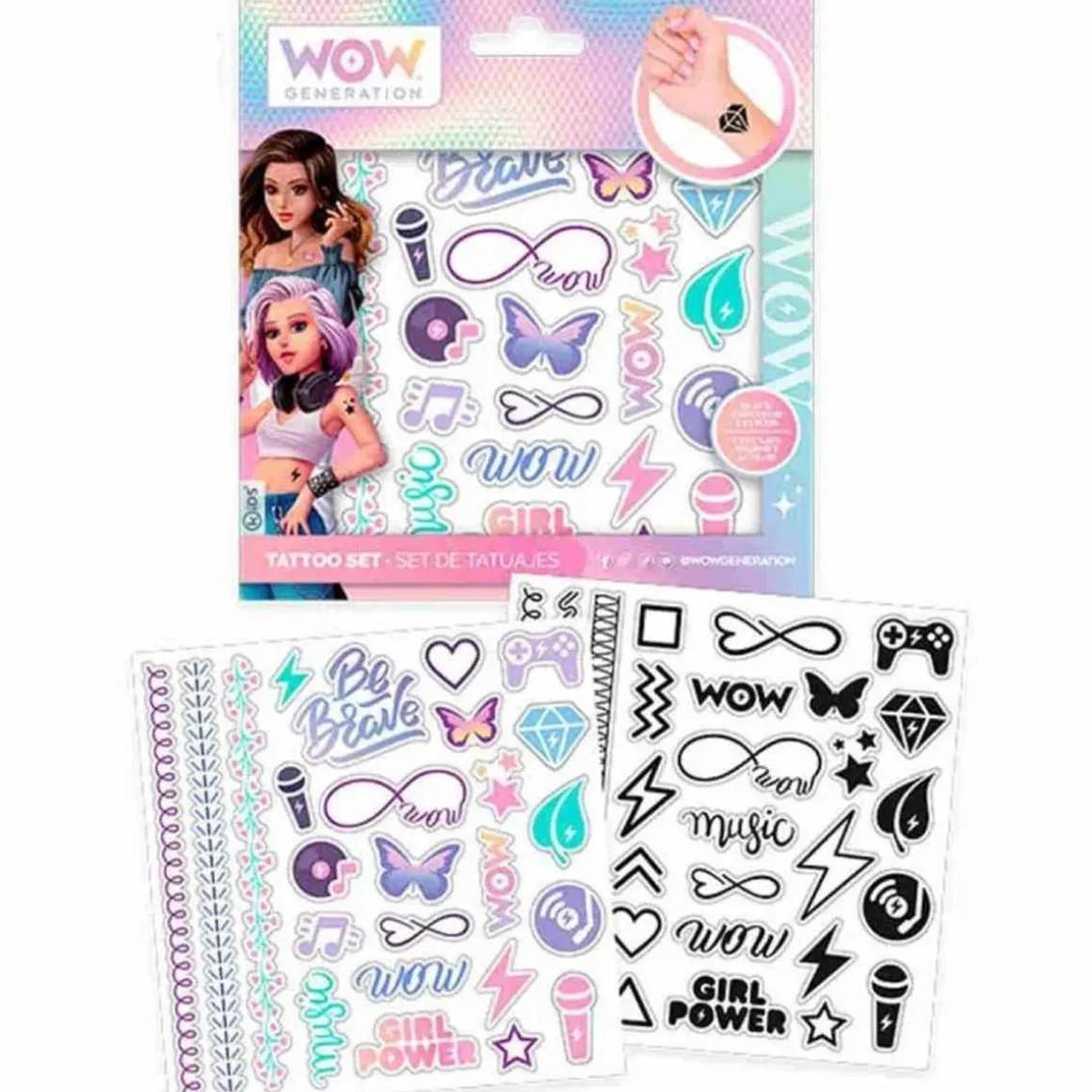 Kit de tatuajes generación sorprendente
