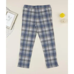 Leggings azul niña Punto Milano