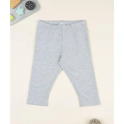 Leggings gris claro de niña