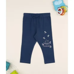 Leggings niña azul con gatito