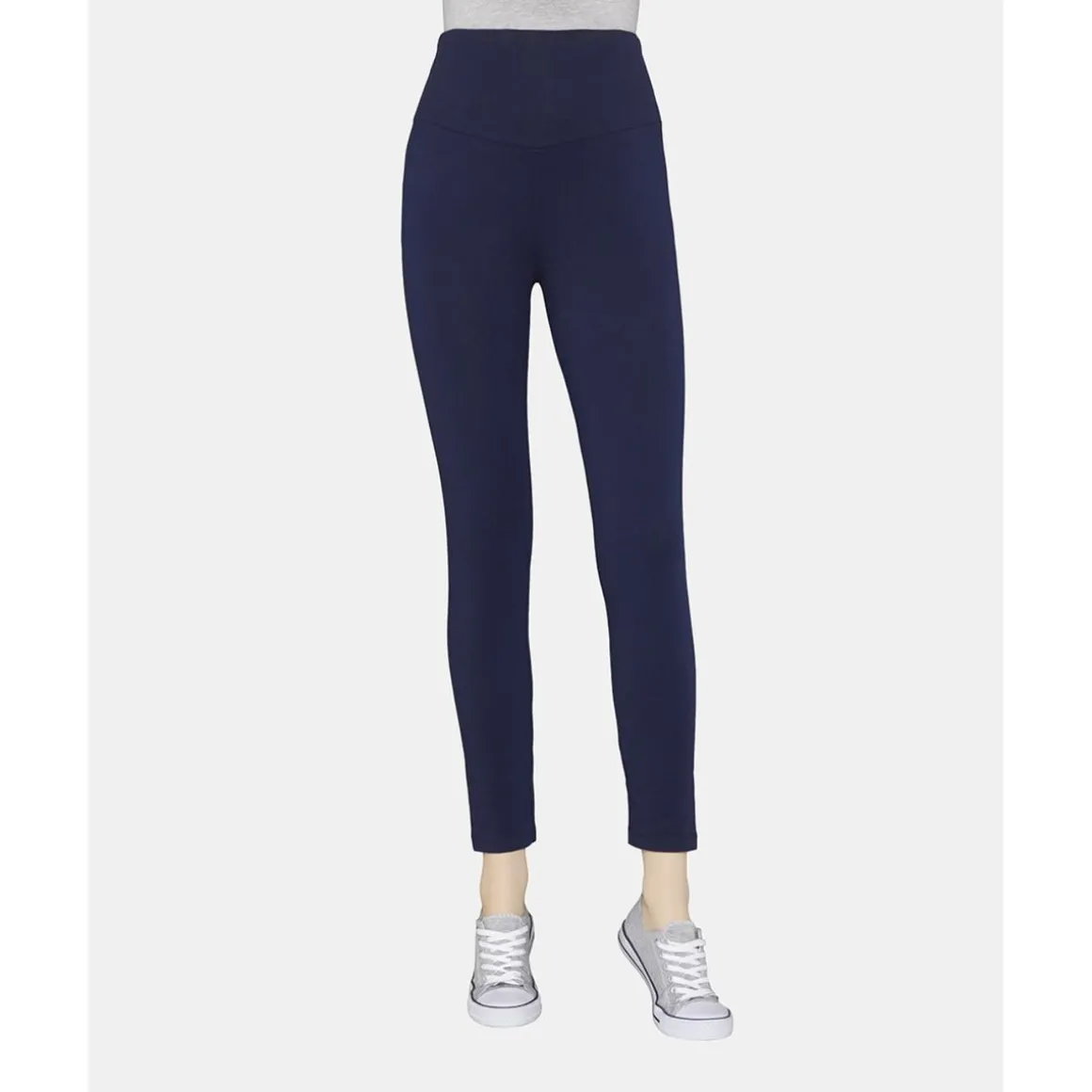 Leggings Premamá Azul Marino con Banda Elástica