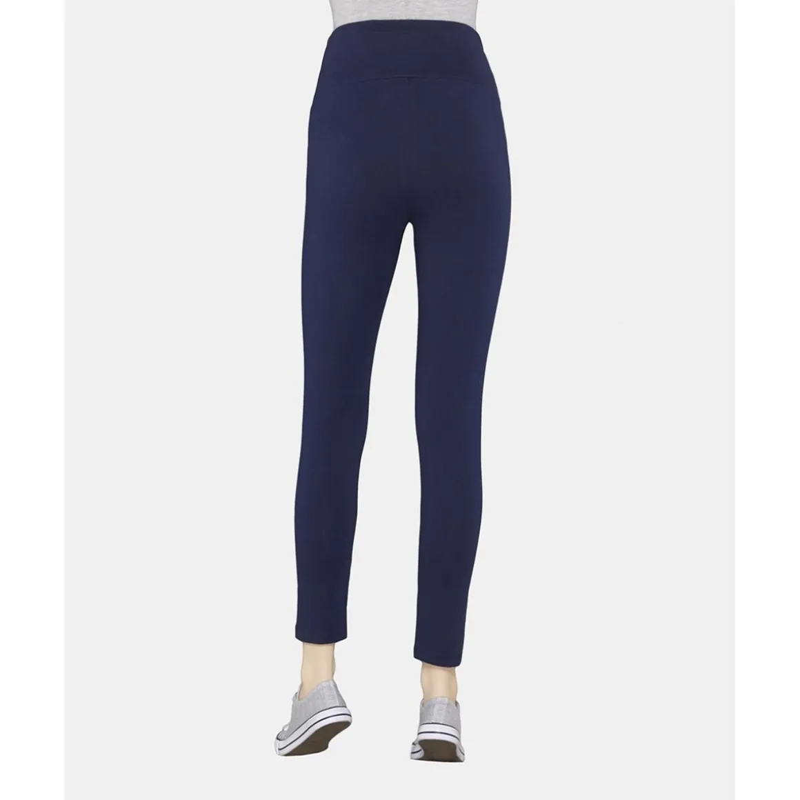 Leggings Premamá Azul Marino con Banda Elástica