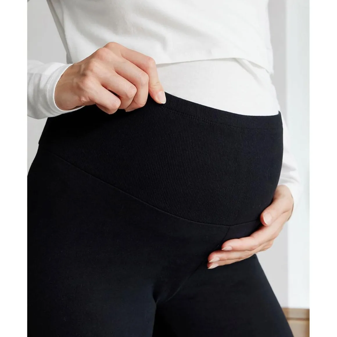 Leggings premamá en french terry