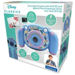 Lexibook - Cámara digital Stitch infantil 4 en 1