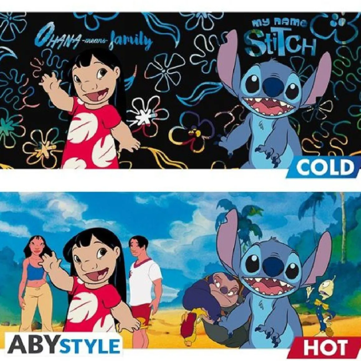 Lilo y Stitch - Taza Térmica Mágica 460 ml