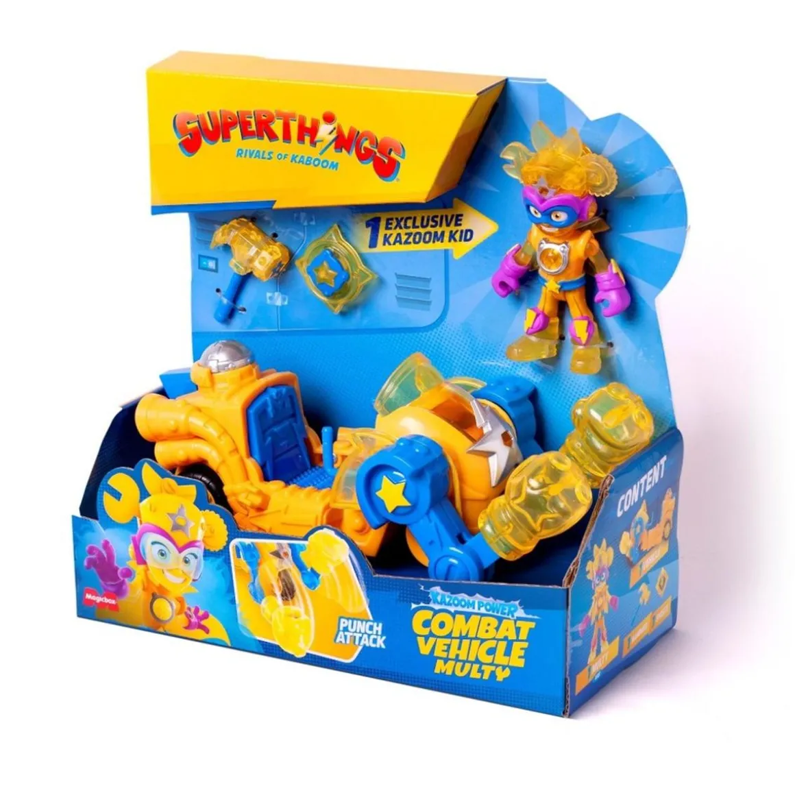 Magic Box - Superthings - Vehículo Kazoom combate Multy