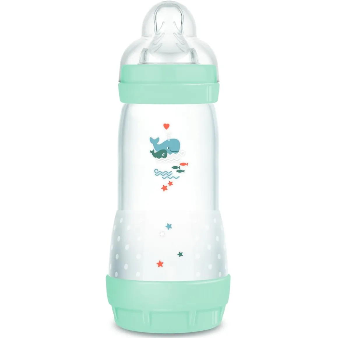 MAM - Biberón Easy Start anticólicos 320 ml Verde