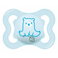 Mam - Chupete Supreme silicona mate 2-6 meses azul