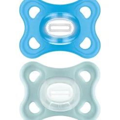 Mam - Pack 2 chupetes Comfort Silicona 3-12 meses - Azul