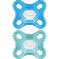 Mam - Pack 2 chupetes Comfort silicona 0-3 meses azul