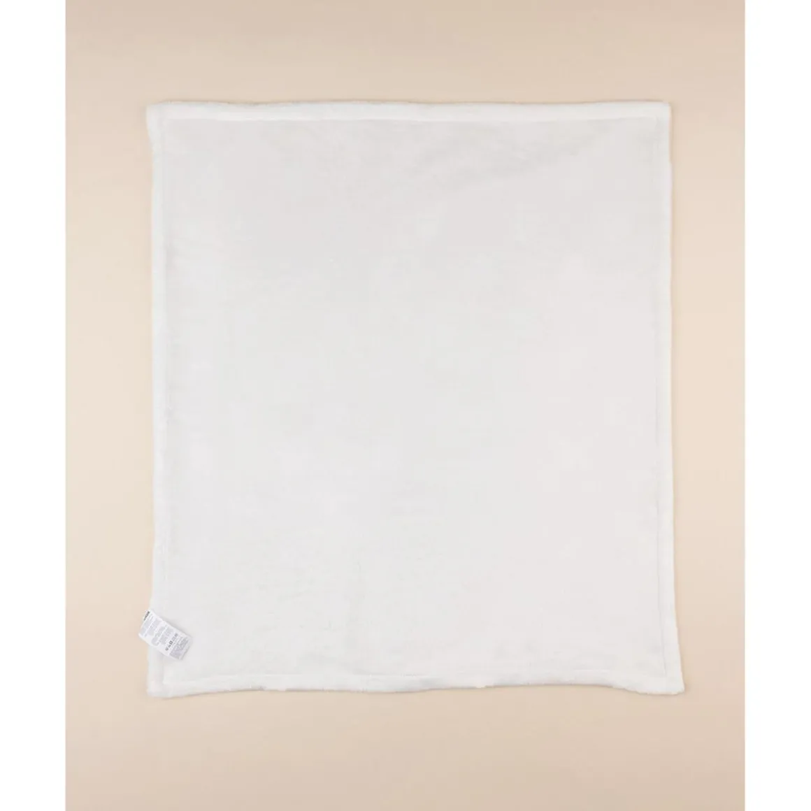 Manta de Cuna de Forro Polar Unisex Beige