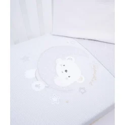 Manta de Cuna Estrellas y Oso