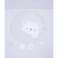 Manta de Cuna Estrellas y Oso