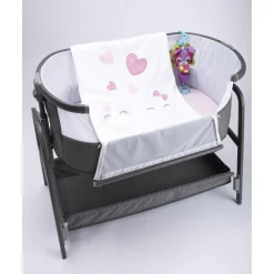 Manta de cuna para niña "Gatitos"