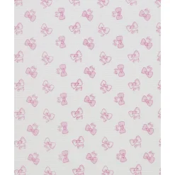 Manta para cuna con estampado de lazos