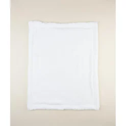 Manta unisex blanca
