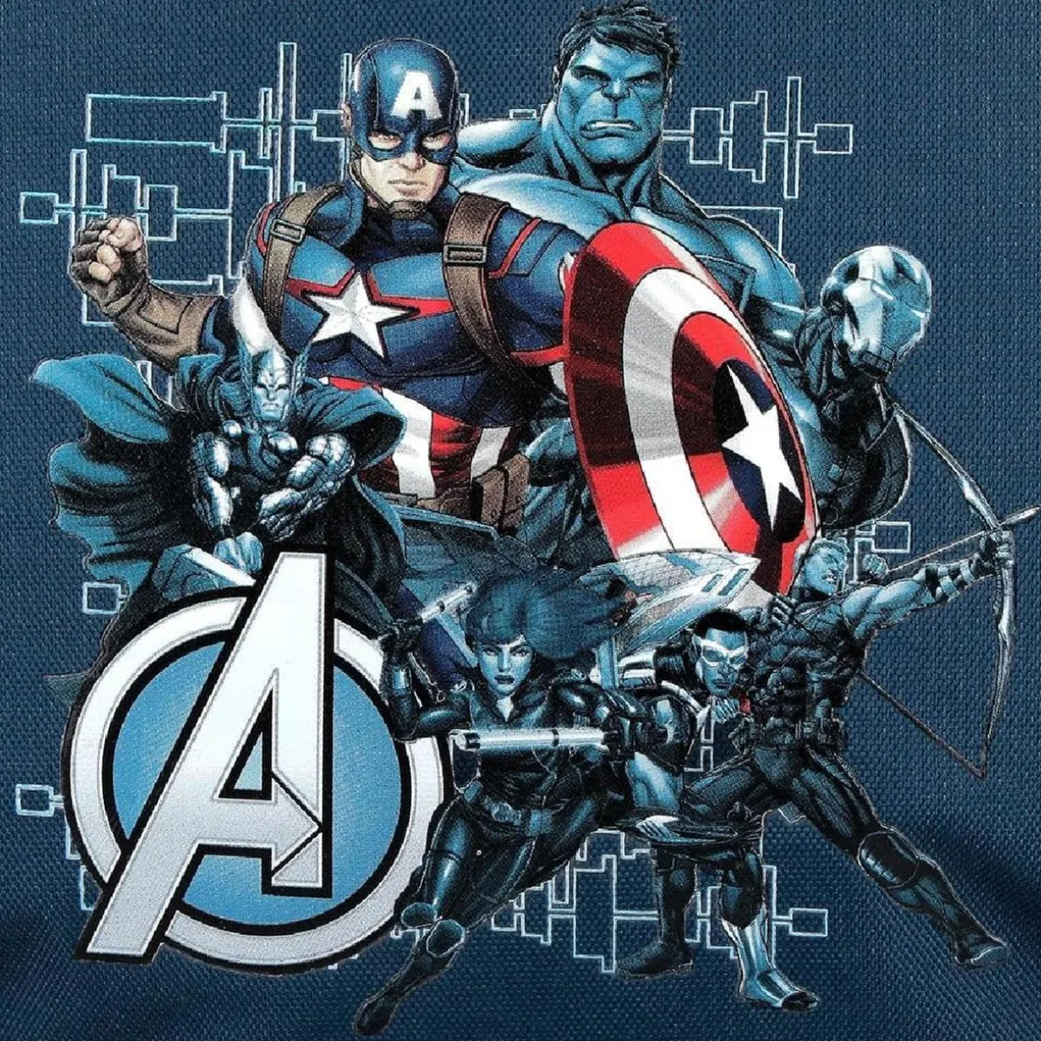 Marvel - Mochila Escolar 40 cm 2 Compartimentos - Legendary Avengers