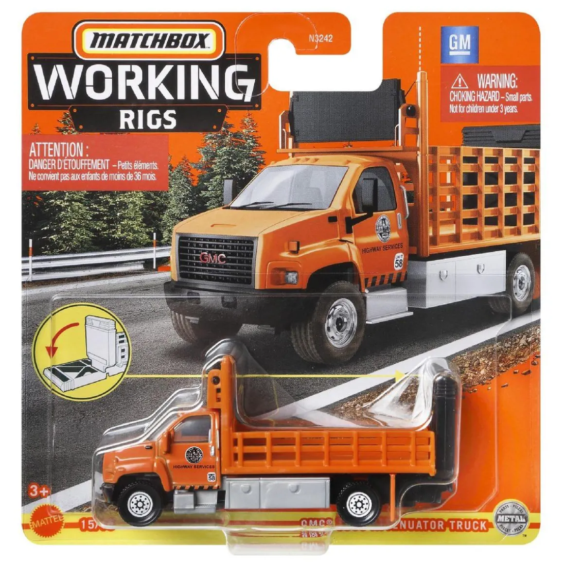 Matchbox - Camión de trabajo en la ciudad (varios modelos)
