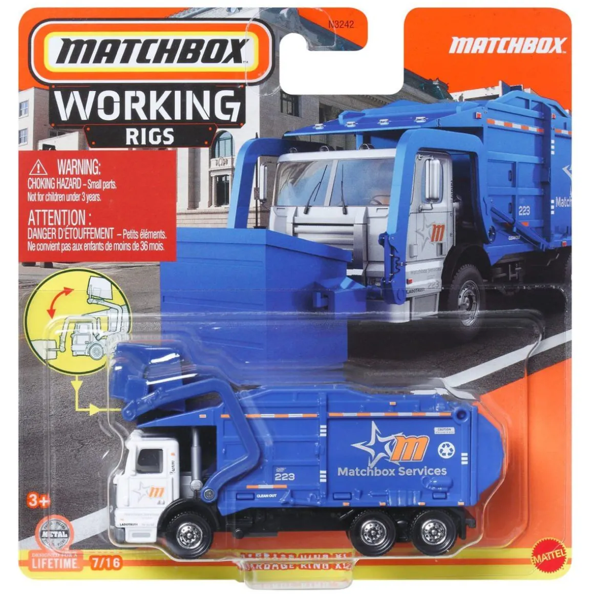 Matchbox - Camión de trabajo en la ciudad (varios modelos)