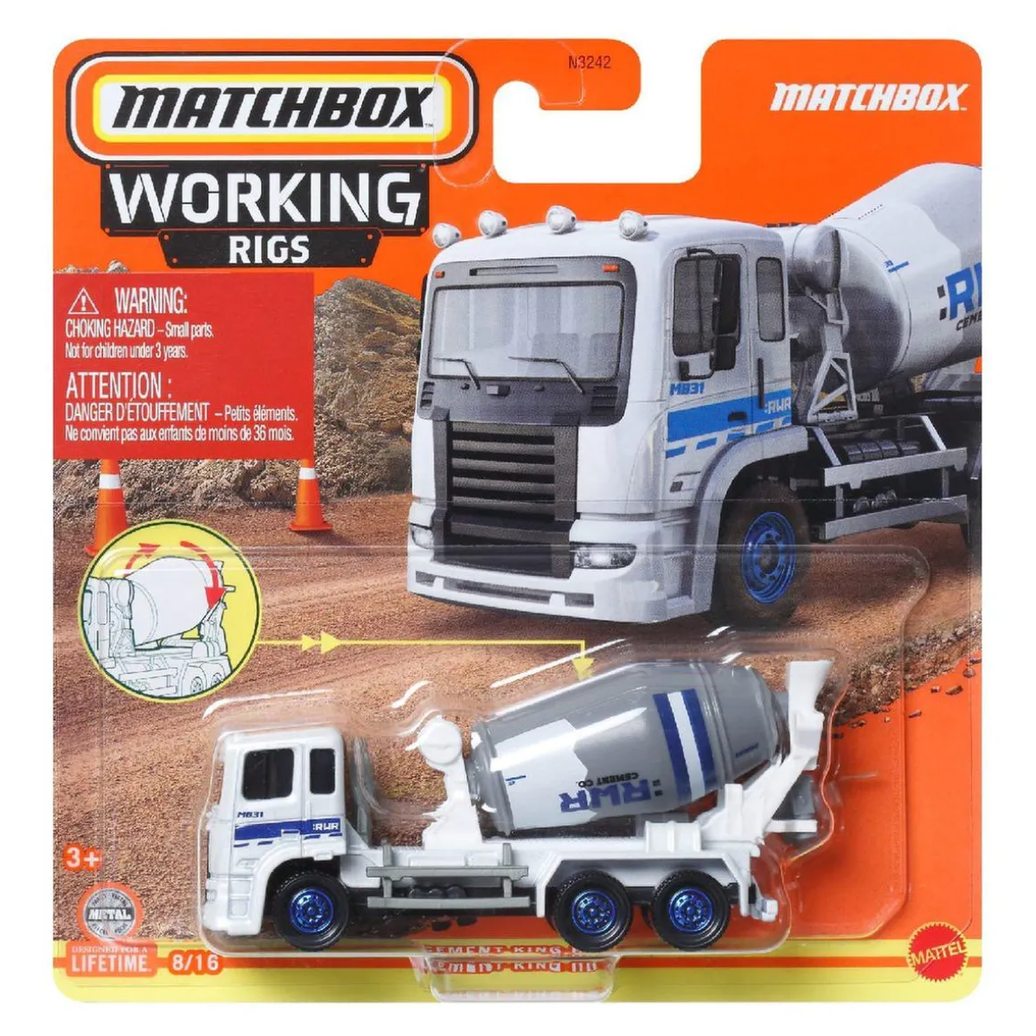 Matchbox - Camión de trabajo en la ciudad (varios modelos)