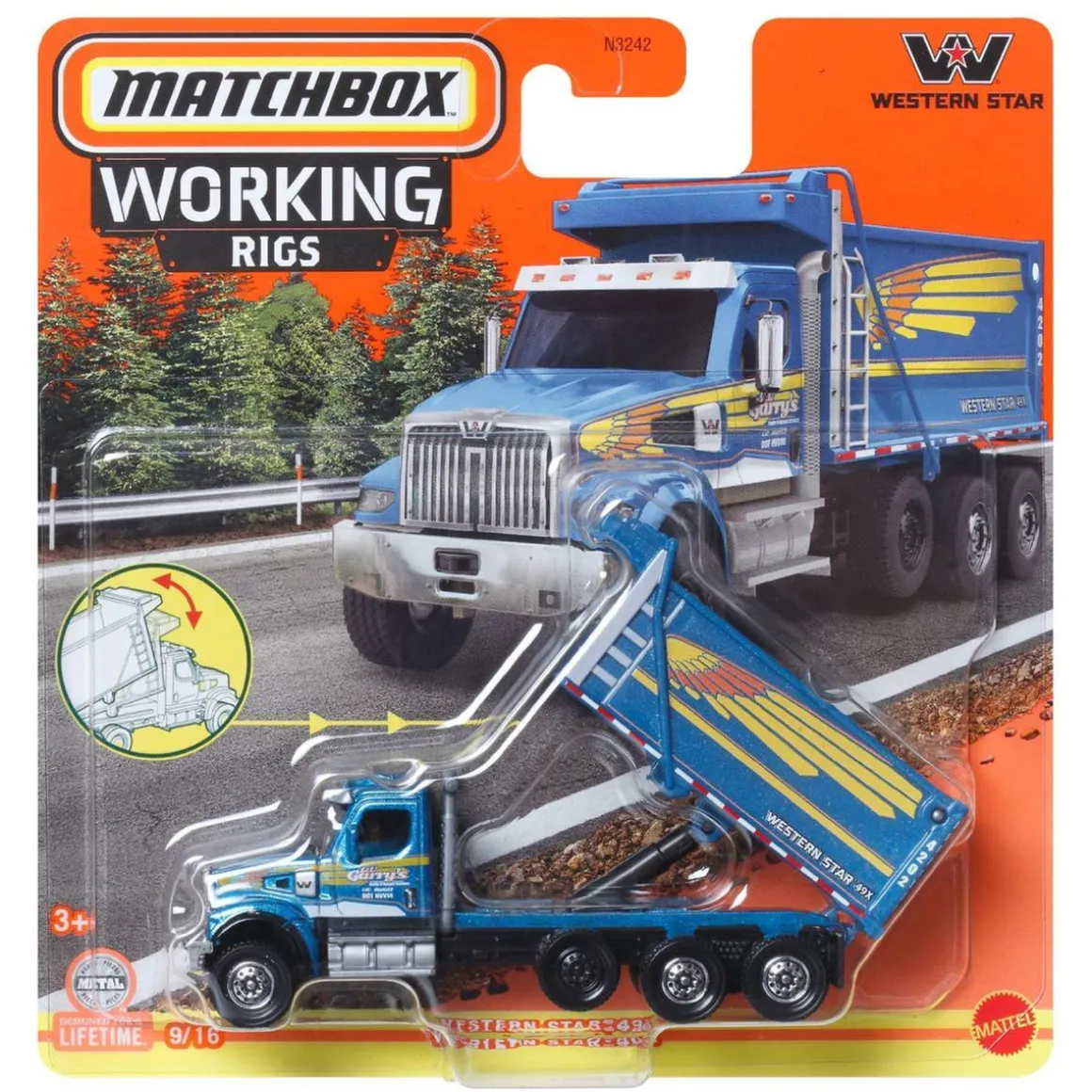 Matchbox - Camión de trabajo en la ciudad (varios modelos)