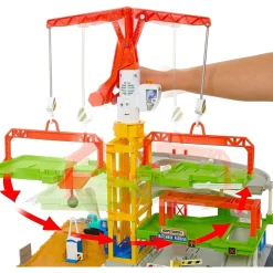 Matchbox - Pista de construcción con accesorios para coches de juguete ㅤ