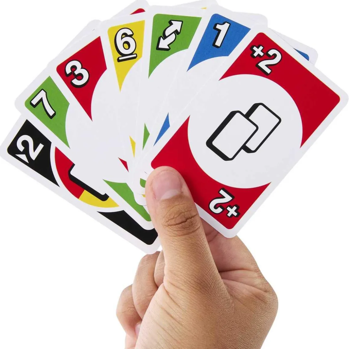 Mattel - Juego de cartas Dos segunda edición familiar de mesa ㅤ