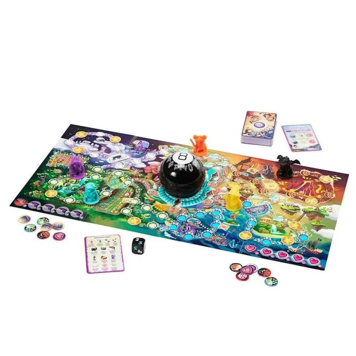 Mattel - Juego de mesa Magic 8 Ball Encuentros Mágicos ㅤ
