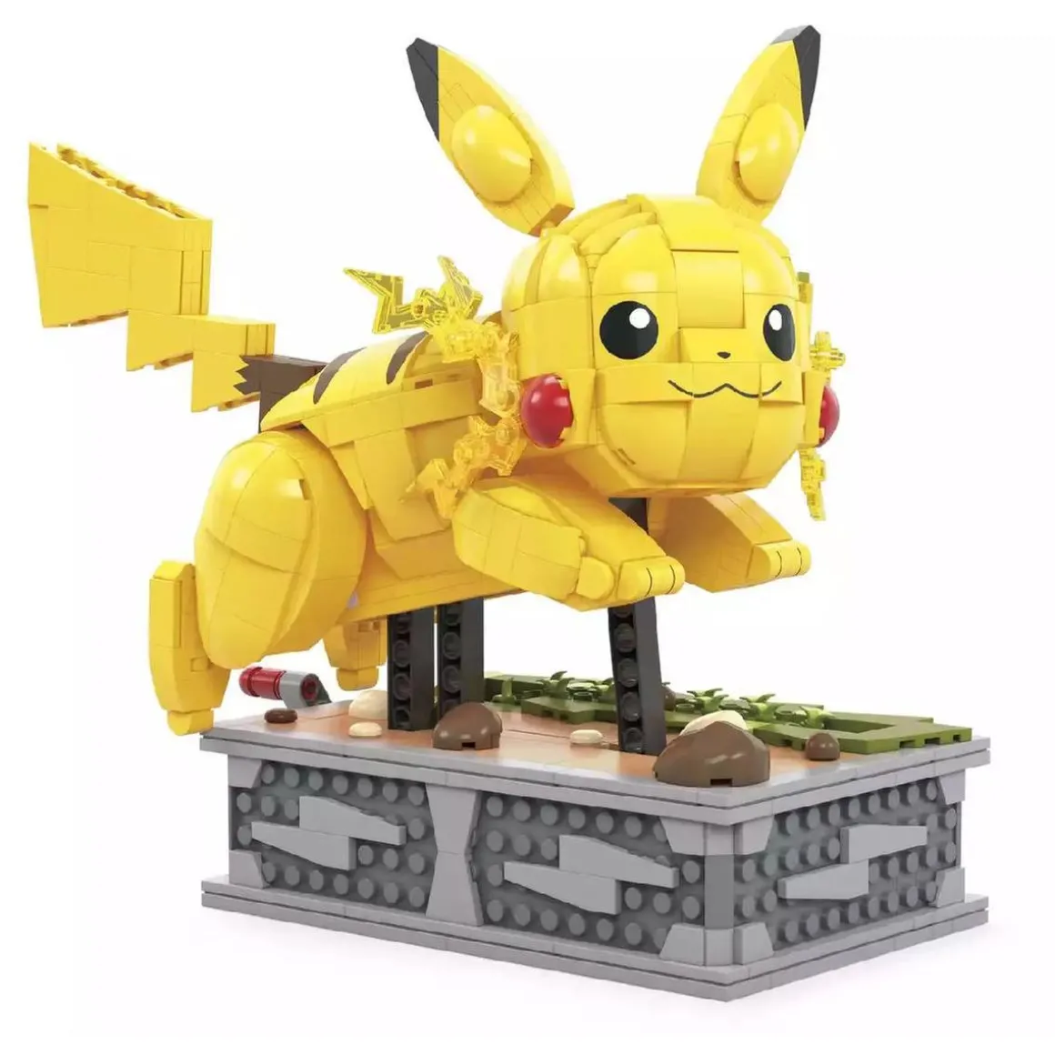 MEGA Pokémon - Juego de construcción Pikachu en movimiento