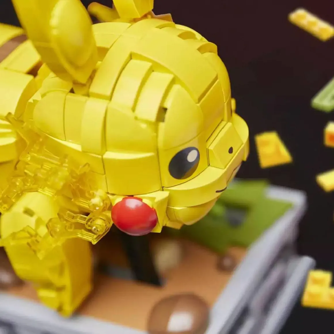 MEGA Pokémon - Juego de construcción Pikachu en movimiento