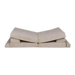 MeowBaby - Sofá de pana Premium infantil beige