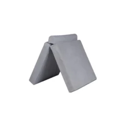 MeowBaby - Sofá de pana Premium infantil gris