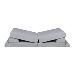 MeowBaby - Sofá de pana Premium infantil gris