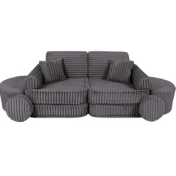 MeowBaby - Sofá Infantil Churros Pocket Max Color Gris Jurassic