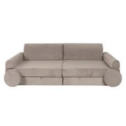 MeowBaby - Sofá Premium infantil gris
