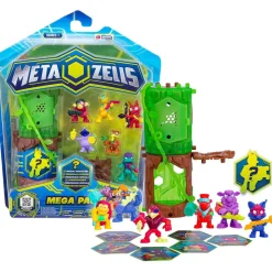Metazells - Mega pack 7 figuras + 2 troncos serie 1