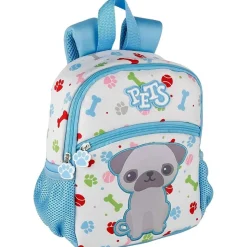 Minecraft - Mochila infantil Pets Bull Dog con compartimentos ergonómicos y ligera
