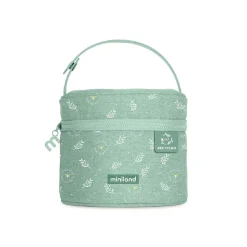 Miniland - Bolsa Isotérmica + 2 herméticos 250ml Ecosized rana