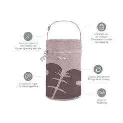 Miniland - Bolsa isotérmica Thermibag Leaves 700ml