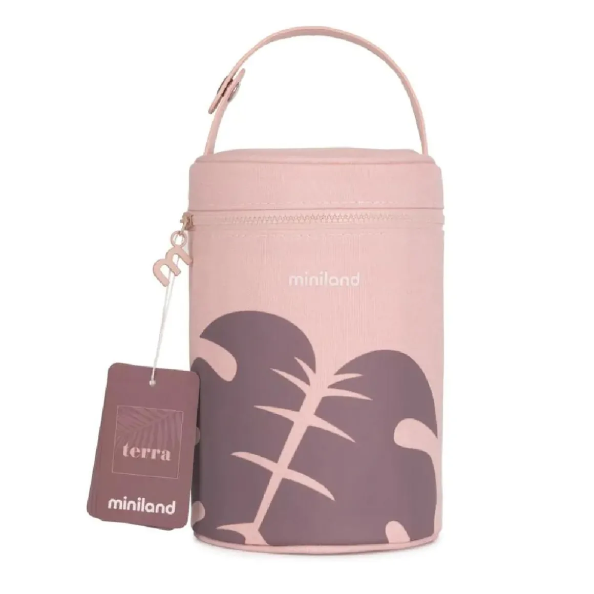 Miniland - Bolsa isotérmica Thermibag Leaves 700ml