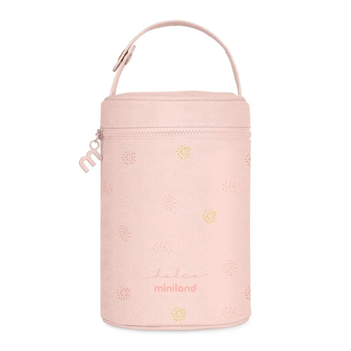 Miniland - Funda isotérmica Porta Termos 700ml Candy Dulce ㅤ