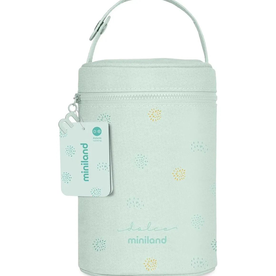 Miniland - Funda isotérmica Mint para termos 700 ml ㅤ