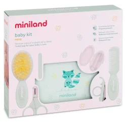 Miniland - Kit Cuidado de Bebé - Mint
