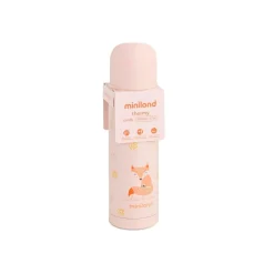Miniland - Termo Acero Inoxidable 500ml para Líquidos Calientes/Fríos ㅤ