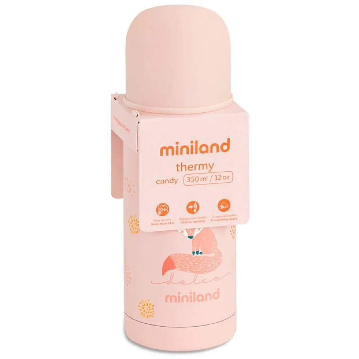 Miniland - Termo para líquidos 350 ml Thermy Candy