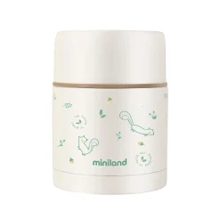 Miniland - Termo para sólidos Nature Chip ardillas 600ml